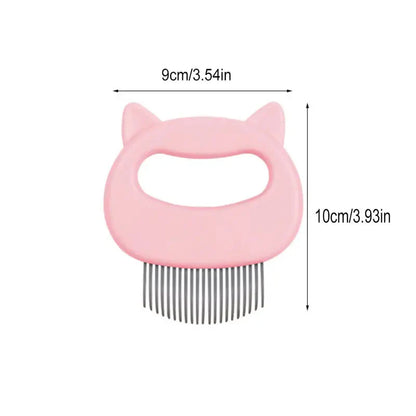 3-Pack: Pet Deshedding Brush Grooming and Shedding Matted Fur Remover Massage Dematting Tool